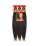 Outre X-Pression Kanekalon 3X Pre Stretched Braid 42 - Multi Pack Deals (3-Pack 1B) - Buy Online on SooperMarket.com