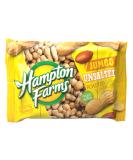 Buy Hampton Farms Jumbo Roasted In-Shell Unsalted Peanuts - 24 oz Bag | All-Natural USA Grown | International Shipping Available - Buy Online on SooperMarket.com