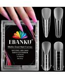 EBANKU 96PCS Clear Dual Nail Forms System Full Cover Nail Mold Tips Acrylic Nail Extension Tools for Nail Art Salon Nails Design(4 Styles) - Buy Online on SooperMarket.com