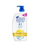 Head & Shoulders Citrus Fresh 2in1 Anti-Dandruff shampoo for greasy hair 800ml pump dispenser.Up to 100% dandruff protection clinically tested.For every scalp type.Daily application.Citrus fragrance 800 ml (1 Pack) New Model - Buy Online on SooperMarket.com