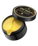 Under Eye Patches - 24K Gold 60PCS | Reduce Dark Circles Puffiness & Fine Lines | Collagen Skin Care - Buy Online on SooperMarket.com