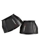 LeMieux Black Rubber Bell Overreach Horse Boots - Protective Gear and Training Equipment - Equine Boots Wraps & Accessories Medium Black Rubber Bell - Buy Online on SooperMarket.com