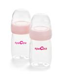 Spectra - Wide Neck Baby Bottles - Compatible with Spectra Breast Milk Pump Flanges (Pack of 2) - Buy Online on SooperMarket.com