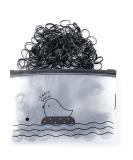 Hair tie hair tie girls 200 pieces of elastic hair tie hair tie small mini hair tie suitable for children hair braids wedding hairstyle small dreadlocks black black - Buy Online on SooperMarket.com