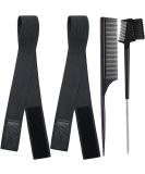 XConstellation Elastic Bands for Wigs - Adjustable Magic Buckle Edges Wrap with No Slip Grip - 2 Pcs Black - Buy Online on SooperMarket.com