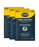 Dr. Scholl's Tired Achy Feet Soothing & Reviving Foot Mask 3 Pair Warming Booties Tired Achy Feet Mask - Buy Online on SooperMarket.com