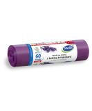 Stella 009909 Lavender Garbage Bags (60L 10 Pack) - Durable LDPE Waste Bags with Train Tape for Household Use - Buy Online on SooperMarket.com
