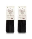 Morelli Squid Ink Pasta Linguine- Organic Italian Pasta - Black Pasta Noodles - Durum Wheat Semolina - Nero Di Seppia Made in Italy - 8.8oz / 250g (pack of 2) 8.8 Ounce (Pack of 2) - Buy Online on SooperMarket.com