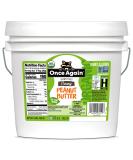 Once Again Organic Creamy Peanut Butter, 9lbs - Salt Free, Unsweetened - USDA Organic, Gluten Free Certified, Vegan, Kosher - Buy Online on SooperMarket.com