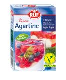 Ruf Agartine powder vegetable gelling agent with agar agar replacement for animal gelatin for cake fillings creams and desserts gluten-free and vegan 3x10g 30 g (1 Pack) aggartine - Buy Online on SooperMarket.com