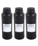 eTone 3X 500ml Darkroom Chemical Storage Bottles with Caps - Film Photo Developing Equipment (Black) - Buy Online on SooperMarket.com