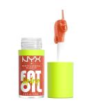 NYX Professional makeup moisturizing lip gloss intensive shine and up to 12 hours of care with thick applicator and nourishing oils Fat Oil Lip Drip Color: Follow Black 1 piece 06 Follow back 4.8 ml (1 Pack) - Buy Online on SooperMarket.com