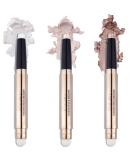 Enfuntins 3 Pcs Eyeshadow Stick Set - Waterproof Eye Brightener Crayon Pencil with Smudger - Glitter Shimmer Eye Shadow Pen for Makeup - Buy Online on SooperMarket.com