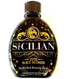 The Sicilian 200X Dark Black Bronzer Tanning Lotion  BEST Tanning Lotion For Glowing Skin  Gradual Bronzing  Sunless Self Tanner Lotion  Luxurious Sunless Body Tanning Lotion Nourishes Skin - Buy Online on SooperMarket.com