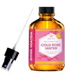 Leven Rose Organic 24K Gold Rosewater Toner - 4 oz Moroccan Rose Water Toner - Buy Online on SooperMarket.com