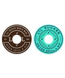 Lil Sucker Slogan Suction Rings Coaster Holders 2 Pack - Secure Drink Coasters for Tables - Buy Online on SooperMarket.com