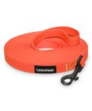 Looxmeer Rubberized Tow Lines for Dogs - 3m to 30m Leashes in Neon Orange | Ideal for Small & Medium Dogs | Durable Practice Lines - Buy Online on SooperMarket.com