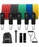 VEICK Resistance Bands SetExercise BandsWorkout BandsResistance Band with Handles for MenWeights for Women at HomeStrength Training Equipment for Working Out 10-150LBS Assorted - Buy Online on SooperMarket.com