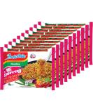 Indomie Mi Goreng Instant Stir Fry Noodles, Halal Certified, Hot & Spicy / Pedas Flavor, 3 Ounce (Pack of 10) - Buy Online on SooperMarket.com