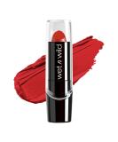 Wet n Wild Silk Finish Lipstick  Hydrating Lip Color  Rich Buildable Color  Cherry Frost Red - Buy Online on SooperMarket.com
