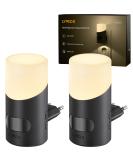 Buy Lyridz Dimmable Night Light Socket - 2-Piece LED Warm White Lamp with Motion Sensor & 3 Modes for Bedrooms Kitchen & Hallway | Ultra-High 2700K Lighting - Buy Online on SooperMarket.com