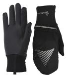 TrailHeads Women's Touchscreen Convertible Running Gloves - Black S/M - Buy Online on SooperMarket.com