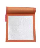 YongBo Edible Silver Leaf 3.7"by 3.7" 25 Sheets Book Pure Silver Foil for Cake Baking Food Decoration Gilding Arts Nail 25pcs 3.7" silver-book - Buy Online on SooperMarket.com