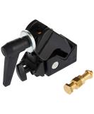 Manfrotto 035RL Super Clamp with 2908 Standard Stud - Replaces 2900 - Black - Buy Online on SooperMarket.com
