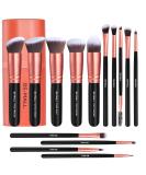BS-MALL Premium Synthetic Makeup Brushes Set - 14 Pcs for Foundation, Powder, Concealers, Eye Shadows - A-Rose Golden - Buy Online on SooperMarket.com