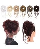 REECHO Super Long Messy Bun Hair Piece - Wine Red - Buy Online on SooperMarket.com