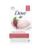 Dove Beauty Bar Gentle Skin Cleanser For Softer and Smoother Skin Rejuvenating More Moisturizing Than Bar Soap 3.75 Ounce (Pack of 6) - Buy Online on SooperMarket.com