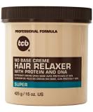 TCB No Base Creme Hair Relaxer with Protein and DNA Super 15.oz - Buy Online on SooperMarket.com