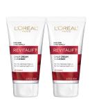 L'Or al Paris Revitalift Daily Cream Cleanser Gentle Makeup Remover Face Wash with Vitamin C 5 fl. oz (Pack of 2) 5 Fl Oz (Pack of 2) - Buy Online on SooperMarket.com