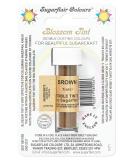 Sugarflair Brown Blossom Tint Food Colouring and Dusting Powder Matt Finish Brush On or Mix with Rejuvenator Spirit to Create a One of A Kind Cake - 7ml - Buy Online on SooperMarket.com