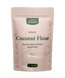Organic Coconut Flour 200g - Premium Keto Baking Ingredient - Certified Kosher Vegan - Bulk Options Available - Buy Online on SooperMarket.com