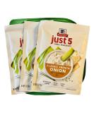 French Onion Dip and Seasoning Mix Bundle: Includes Three 1 oz Packets of McCormick Just 5 Simple Ingredients Classic French Onion Dip & Seasoning Mixes and 1 Leftover/Storage Container - Buy Online on SooperMarket.com