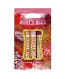 Burt's Bees Kissable Color Holiday Gift Set  3 Lip Shimmers in Gift Box - Cool Collection in Watermelon  Apricot and Grapefruit - Buy Online on SooperMarket.com