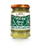 Sacla' Italian Vegan Basil Pesto Dairy Gluten & Wheat Free 190 g (Pack of 1) - Buy Online on SooperMarket.com