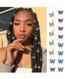 Formery Loc Jewelry Hair Gold Butterfly Charms Braids Jewels Clips Locs Dreadlock Hair Accessories for Women and Girls (15PCS) - Buy Online on SooperMarket.com