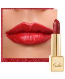 OULAC Metallic Shine Glitter Lipstick Red High Impact Lipcolor Lightweight Soft and Ultra Hydrating Long Lasting Vegan & Cruelty-Free Full-Coverage Lip Color 4.3 g/0.15 Cherry Bomb(12) - Buy Online on SooperMarket.com