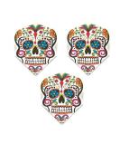 Art Attack 9 Pack Harrows Quadro Sugar Skull Day of The Dead 75 Micron Strong Standard Dart Flights - Buy Online on SooperMarket.com