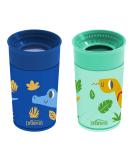 Dr. Brown s Milestones Cheers 360 Training Sippy Cups for Babies and Toddlers Blue & Green 10oz 2-Pack BPA Free 9m+ 2-pack Blue & Green Animals 10 Oz - Buy Online on SooperMarket.com