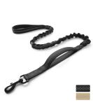 rabbitgoo Bungee Dog Leads for Medium Large Dogs Anti Pull Tactical Lead Rope with 2 Padded Traffic Control Handles for Military Dog Training and Walking Quick Lock Release Black 95-125cm 95-125 cm (Pack of 1) Black - Buy Online on SooperMarket.com
