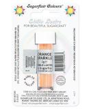 Sugarflair Orange Sparkle Edible Lustre Dust Add a Lustrous Shine to Cakes or Decorations. Brush On or Add Rejuvenator to Create Eye-Catching Edible Paint Gives Shine to Your Bakes - 2g - Buy Online on SooperMarket.com