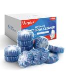 Vacplus Automatic Toilet Bowl Cleaner Tablets, Bathroom Toilet Tank Cleaner (12 PACK), VA-T165 12 Count (Pack of 1) - Buy Online on SooperMarket.com