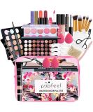 FantasyDay Multifunctional Cosmetics Gift Set - All-in-One Makeup Kit for Face Eyes & Lips - Eyeshadow Palette Lipstick Rouge Mascara | Perfect Makeup Gift Idea - Buy Online on SooperMarket.com