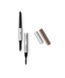 KIKO Milano Eyebrow Multitasker 3-In-1 - 05 Deep Brunettes | Best 3-in-1 Eyebrow Set for International Shipping - Buy Online on SooperMarket.com