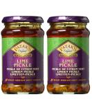 Buy Pataks Lime Pickle 283g - 2 Pieces | Authentic Indian Flavor | International Shipping Available - Buy Online on SooperMarket.com