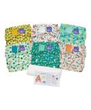 Bambino Mio Miosolo Classic Reusable Nappies Set Rainforest Designs Mix 4 - Buy Online on SooperMarket.com