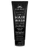 San Francisco Soap Company Man Bar 2 IN 1 Hair Wash - Midnight Amber | Luxurious Lather for Hair & Body - Buy Online on SooperMarket.com